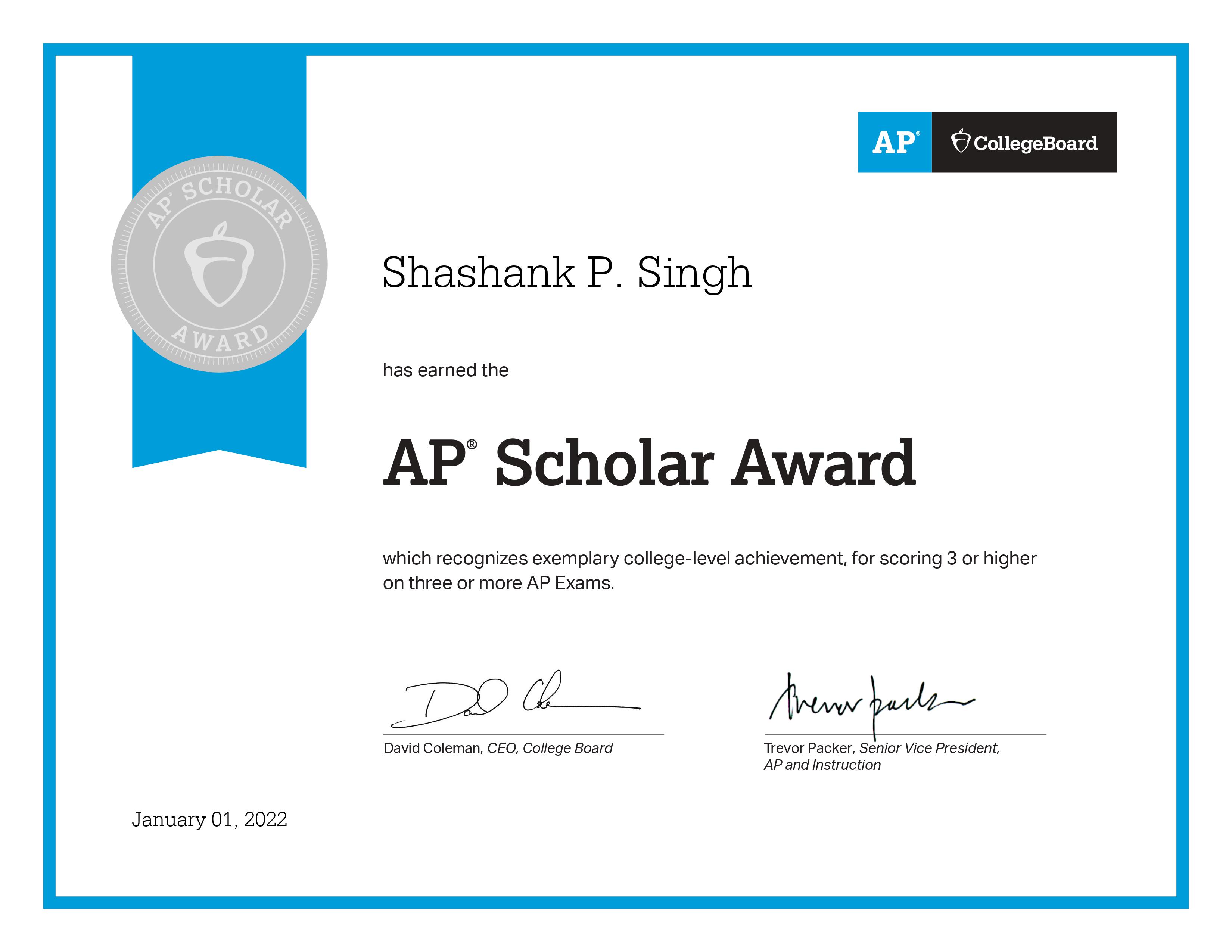 AP Award